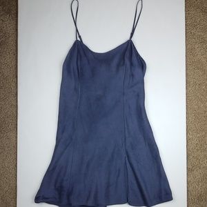 Victoria Secret 100% Silk Slip Strap Dress